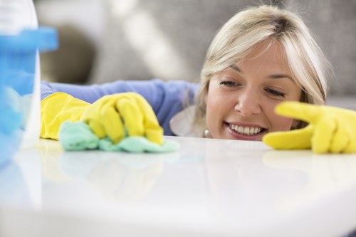 Low-moisture commercial carpet cleaning in Arnos Grove