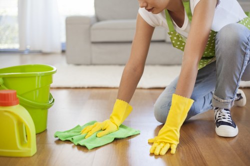 Clean fresh carpet after deep steam cleaning service